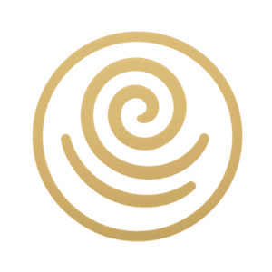 Yingisa Amapiano Producer logo — faceless spiral identity mark
